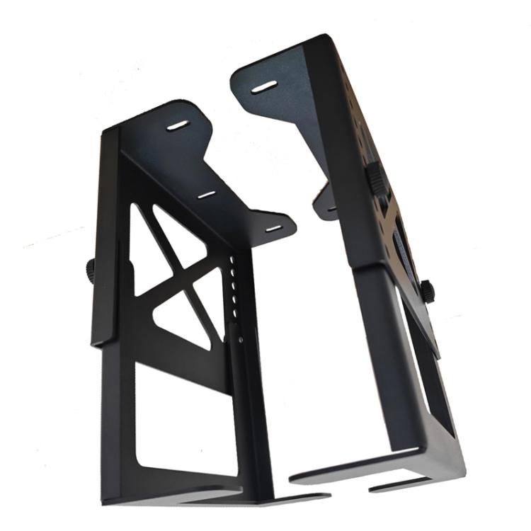 Adjustable Under Desk Mount Metal Holder for NAS, PC, Mini Computer, PS5 Gaming Console Space-Saving Rack, KXD250311