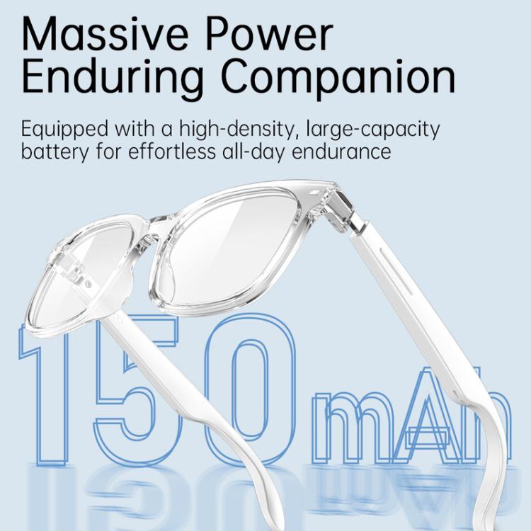 V6 Max UV Protection Smart Glasses Support Bluetooth Calling, Music Play & AI Assistant