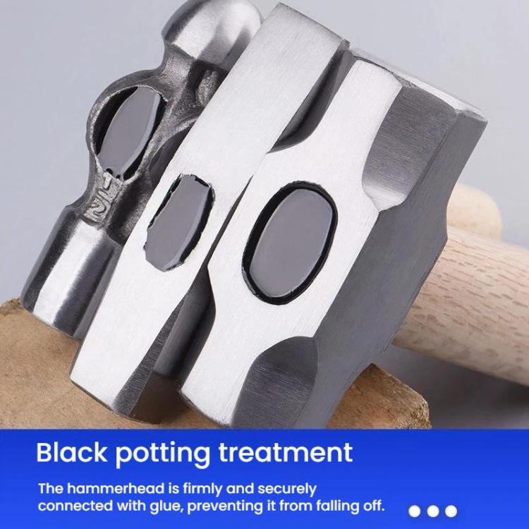 Mini Hammer with Solid Wood Handle Short Handle Small Mallet for Household, DIY, and Crafting Projects, Rubber Mallet, Fitter Hammer, Claw Hammer, Ball Peen Hammer, Octagonal Hammer
