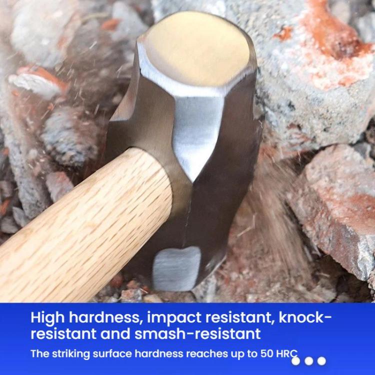 Mini Hammer with Solid Wood Handle Short Handle Small Mallet for Household, DIY, and Crafting Projects, Rubber Mallet, Fitter Hammer, Claw Hammer, Ball Peen Hammer, Octagonal Hammer
