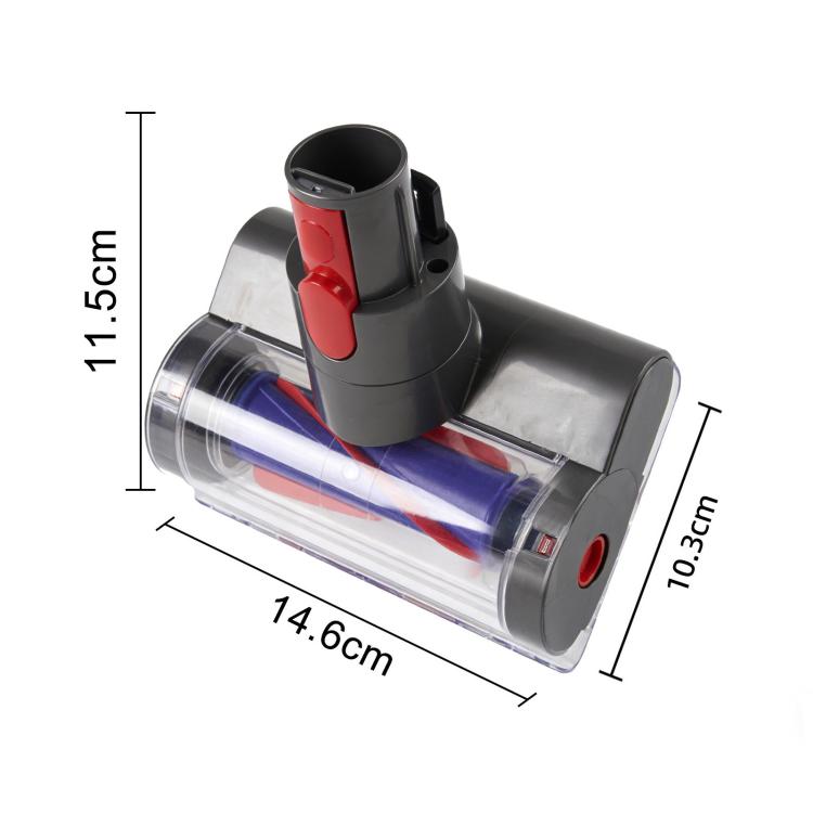 Electric Mattress Brush With Light Anti-Tangle Nozzle, For Dyson V7 / V8 / V10 / V11 / V15, Electric Mattress Brush