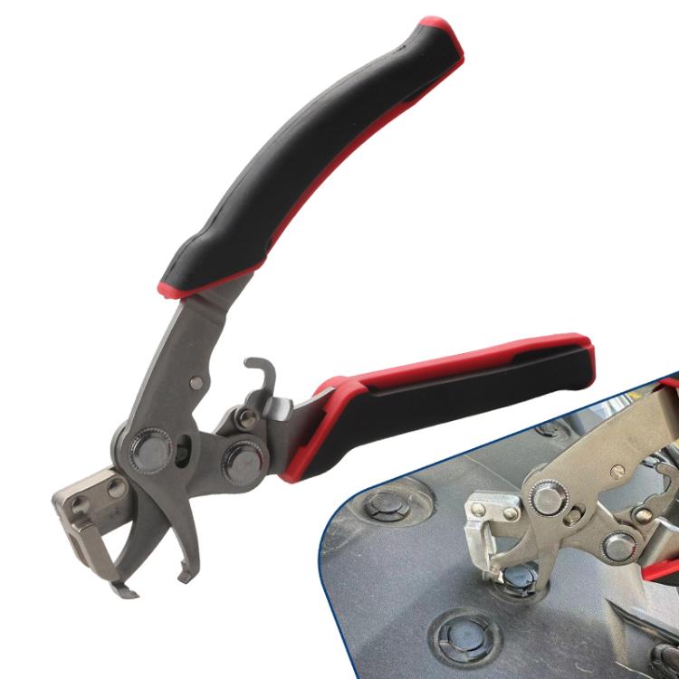 Stainless Steel Car Clip Pliers Panel Removal Tool for Plastic Push Pin Rivet Fasteners
