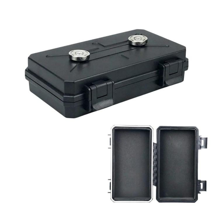 Outdoor Portable Car Bottom Hidden Magnetic Storage Box, 19x12.5x4.7cm, 15x6x3.5cm, 12x7x4cm, 28x12x7cm, 15.5x10x4.5cm, 20x12x5cm, 13x8.5x4.5cm, 21x13x5.7cm