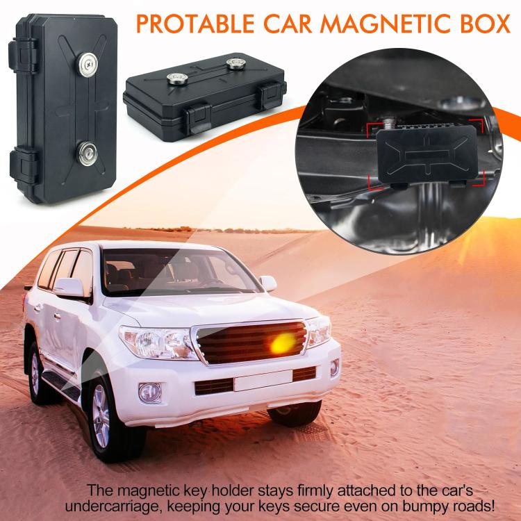 Outdoor Portable Car Bottom Hidden Magnetic Storage Box, 19x12.5x4.7cm, 15x6x3.5cm, 12x7x4cm, 28x12x7cm, 15.5x10x4.5cm, 20x12x5cm, 13x8.5x4.5cm, 21x13x5.7cm