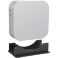 For Mac Mini M4 / M4 Pro Vertical Desktop Stand Metal Space Saving Holder, M4 / M4 Pro Metal