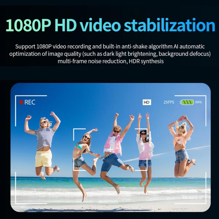 CY01 Smart Glasses Support 8MP Video Recording, AI Simultaneous Translation & Human Recognition, 16GB, 32GB