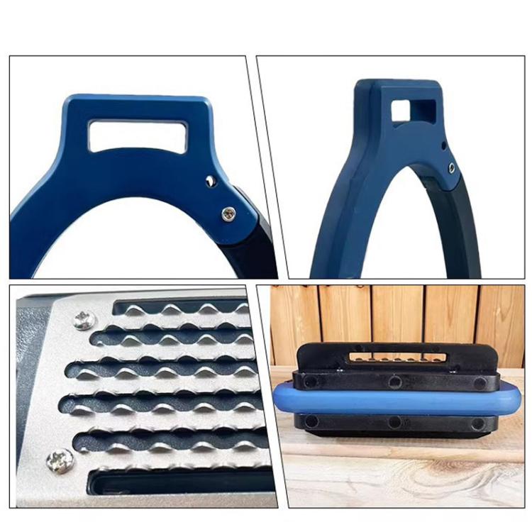 1pair Aluminum Alloy Side-Opening Safety Stirrup, Adult Size Gold, Adult Size Dark Blue, Adult Size Matte Black, Kids Size Gold, Kids Size Dark Blue, Kids Size Matte Black