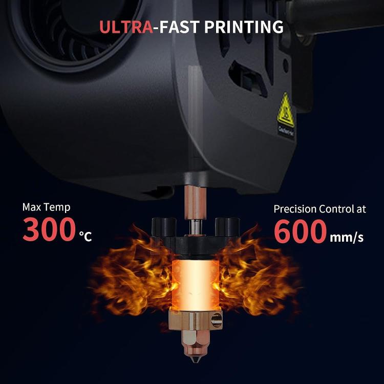 For Creality K1 / K1C / K1 Max Ceramic Hot End Kit High Flow Printer Accessory, 0.2mm, 0.4mm, 0.6mm, 0.8mm, Without Heatsink 0.2mm, Without Heatsink 0.4mm, Without Heatsink 0.6mm, Without Heatsink 0.8mm, 0.2mm For Machines After 2025                   ...