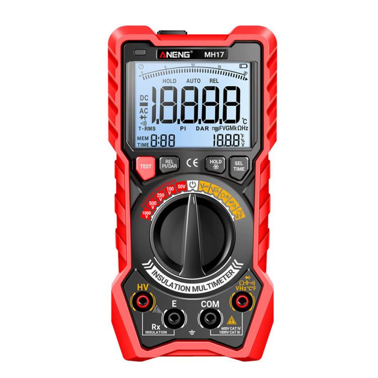 ANENG 1000V Insulation Resistance Tester Digital Megohmmeter, MH17