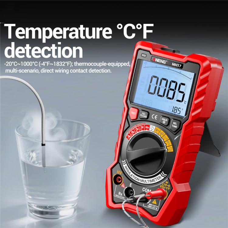ANENG 1000V Insulation Resistance Tester Digital Megohmmeter, MH17