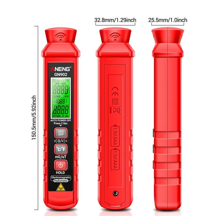 ANENG Electric Field Emission Electromagnetic Radiation Alarm Detector, GN902