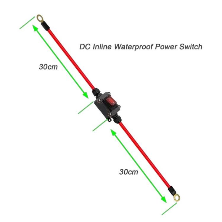 Car Rocker Power Switch IP67 Waterproof Junction Box, IP67 Waterproof Junction Box