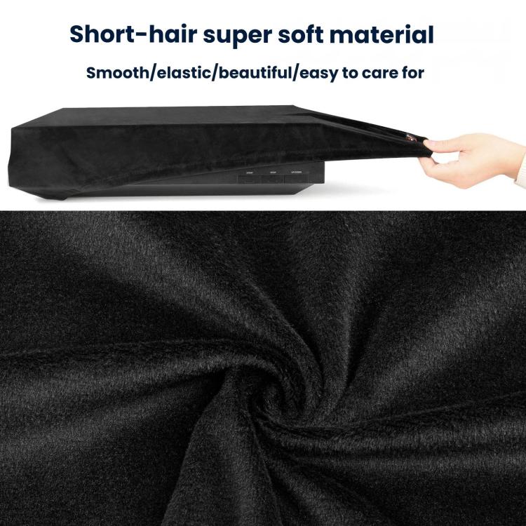For Sony PS-LX310BT Vinyl Record Player Dust Cover Short-Pile Fleece Stretch Cover, PS-LX310BT Cover