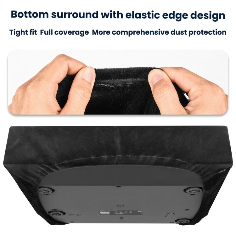 For Sony PS-LX310BT Vinyl Record Player Dust Cover Short-Pile Fleece Stretch Cover, PS-LX310BT Cover