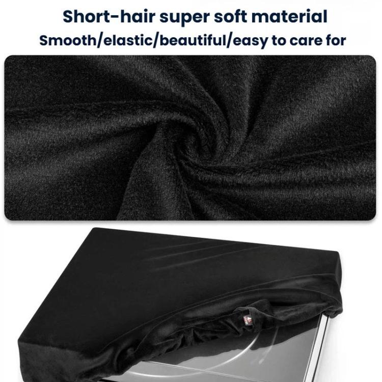 For Sony PS-LX310BT Vinyl Record Player Dust Cover Short-Pile Fleece Stretch Cover, PS-LX310BT Cover