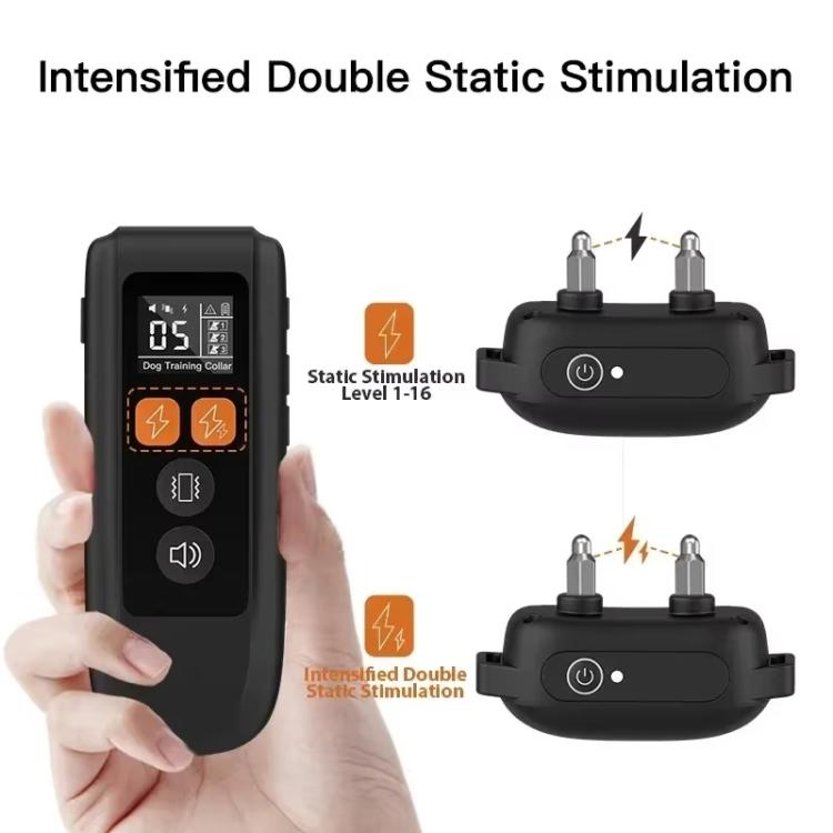 T740 Rechargeable Remote Dog Training Collar IP67 Waterproof  Pet Trainer, T740