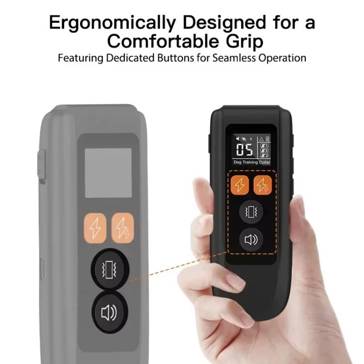 T740 Rechargeable Remote Dog Training Collar IP67 Waterproof  Pet Trainer, T740