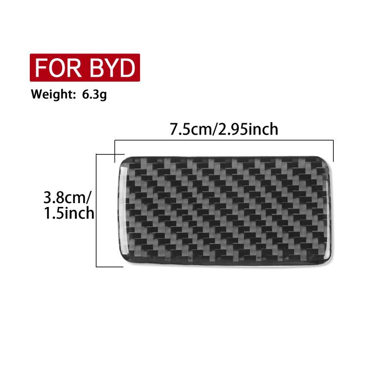 For 2022-2025 BYD Seal / Passenger Seat Storage Box Decorative Sticker