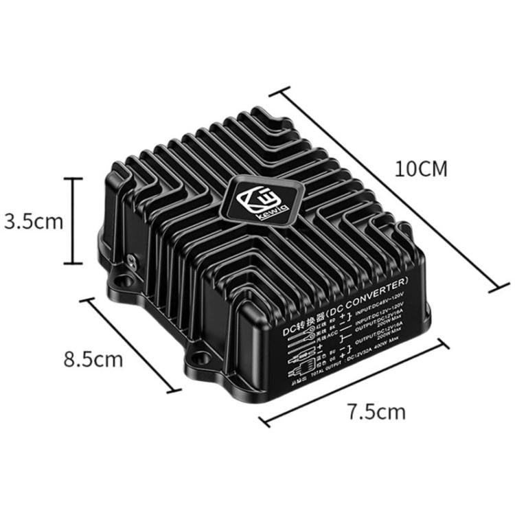Kewig DC-1 48V-120V To 12V DC Converter For Electric Vehicles