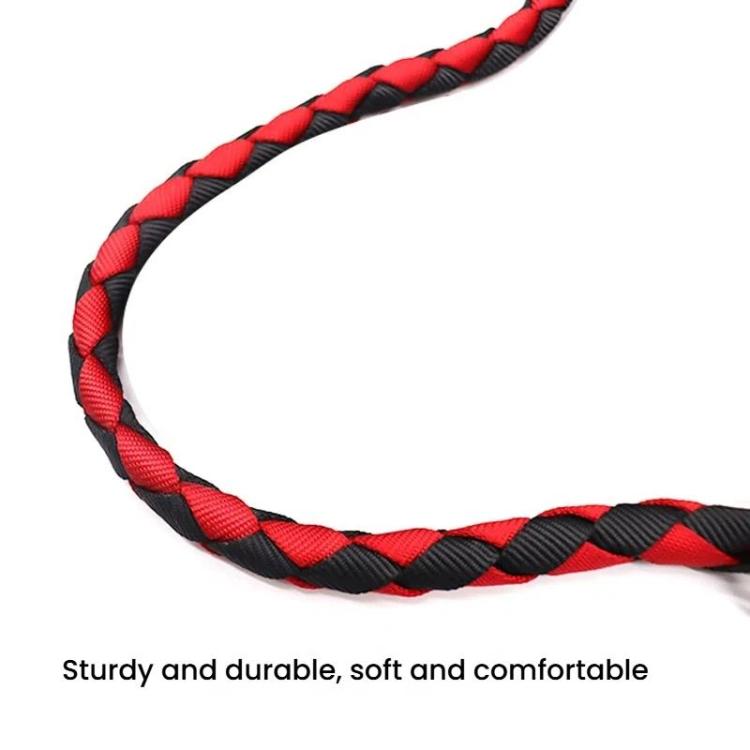 2.15m Woven Webbing Lead Rope Hand-Braided Horse Reins Horse Tether