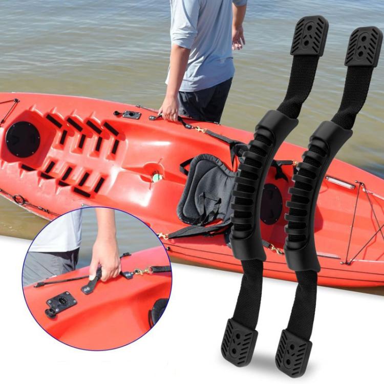 2pcs Kayak & Canoe Replacement Carry Handles Double-Hole Side Carry Handle For Boats