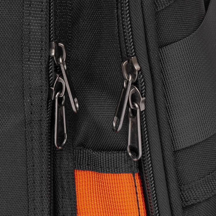 Durable Oxford Fabric Tool Tote Bag with Hard Bottom Portable Storage for Hand Tools, Testers, Measuring Instruments