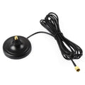 WAVESHARE SMA Antenna Suction Cup Magnetic Base 3-meter Coaxial Cable, Magnetic Base