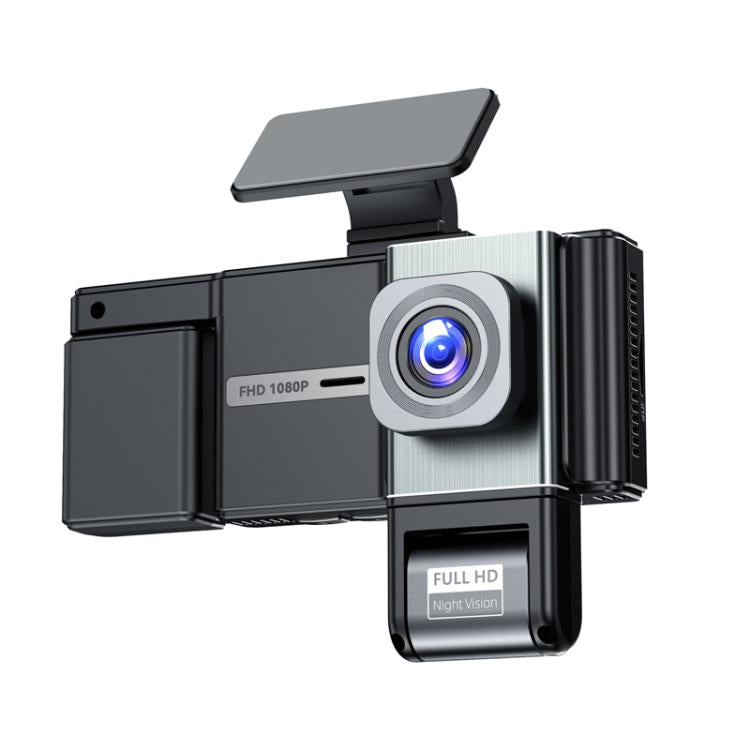 1080P High-Definition Infrared Night Vision Car DVR, Front + Left + Right Lenses, Front + Left + Right + Rear Lenses, Front + Left + Right + Rear Lenses, WIFI Connectivity