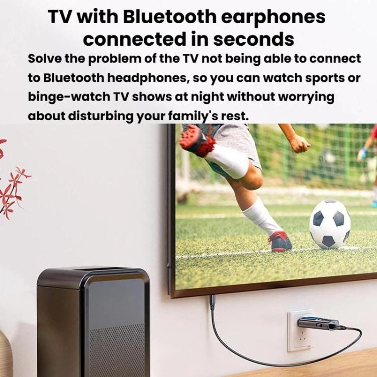 GT72 Bluetooth 5.4 Audio Adapter With Digital Display Portable Receiver & Transmitter, GT72