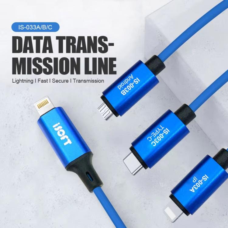 Phone Repair Data Transfer Combo Cable, ISOFT IS-003A 8 Pin To 8 Pin, ISOFT IS-003B 8 Pin To USB, ISOFT IS-003B 8 Pin To Type-C
