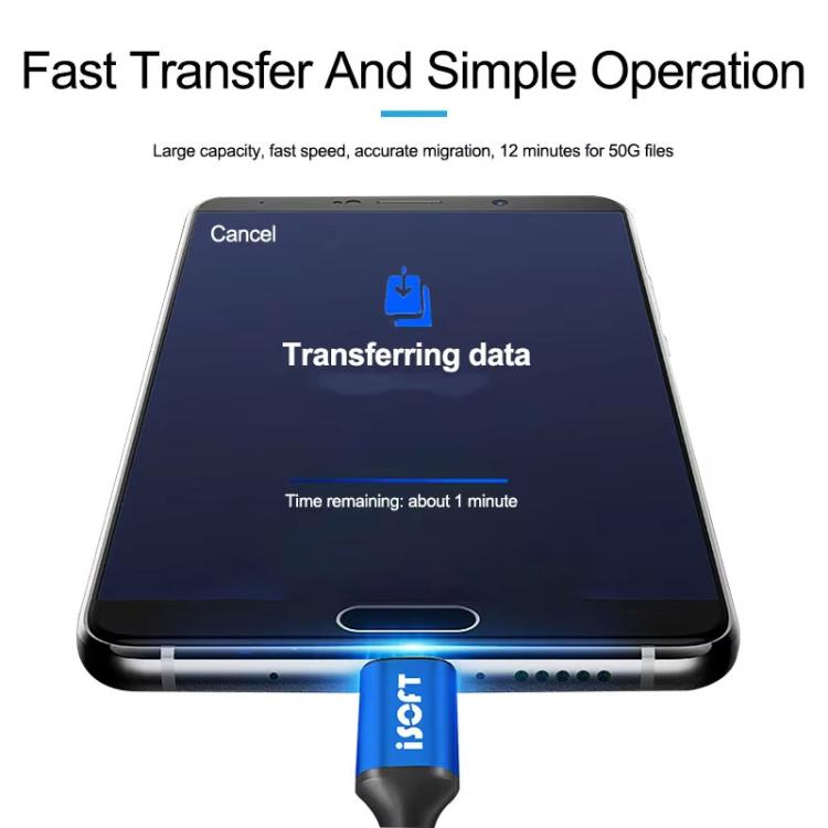 Phone Repair Data Transfer Combo Cable, ISOFT IS-003A 8 Pin To 8 Pin, ISOFT IS-003B 8 Pin To USB, ISOFT IS-003B 8 Pin To Type-C