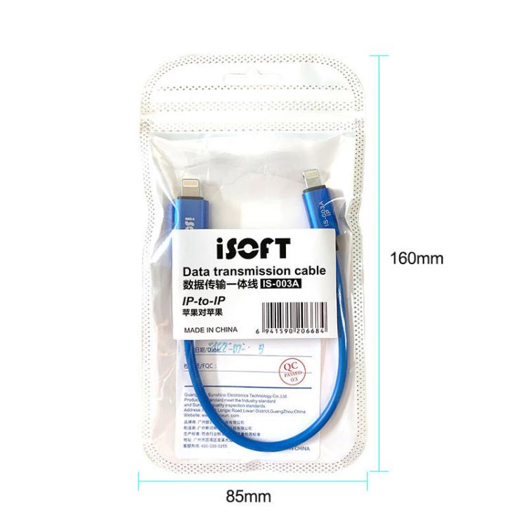 Phone Repair Data Transfer Combo Cable, ISOFT IS-003A 8 Pin To 8 Pin, ISOFT IS-003B 8 Pin To USB, ISOFT IS-003B 8 Pin To Type-C