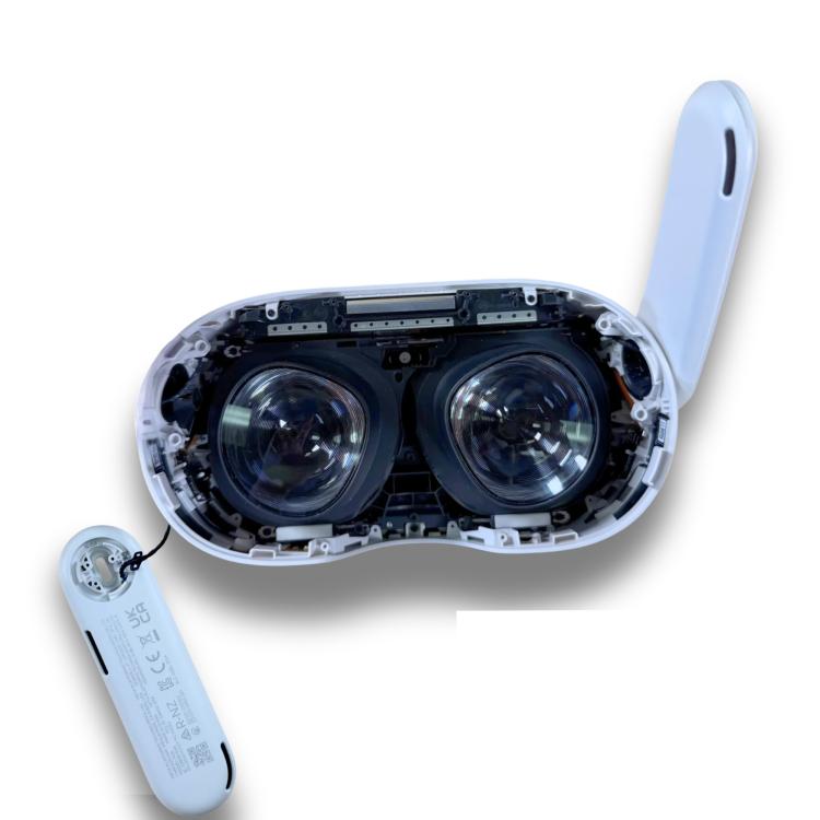 For Meta Quest 3S Repair Parts, Tail Plug Headphone Jack Flex Cable, Right Speaker, Left Speaker, Main Board 128GB, LCD Assembly with Fresnel Lens, Internal Face Shell, Face Cover