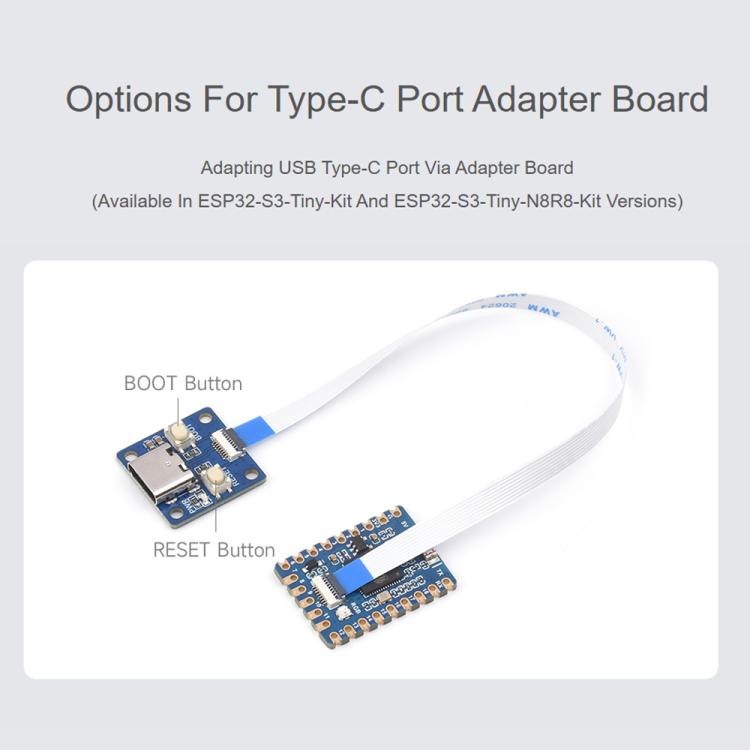 Mini Development Board Dual-Core Processor, 240MHz Running Frequency, Waveshare ESP32-S3-Tiny, Waveshare ESP32-S3-Tiny-N8R8, Waveshare ESP32-S3-Tiny-Kit, Waveshare  ESP32-S3-Tiny-N8R8-Kit