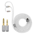 Upgraded Dual-Pin Headphone Cable With Single-Crystal Copper, Length: 1.2m, 3.5mm+4.4mm, 3.5mm+4.4mm+Type-C