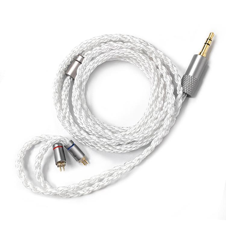 Upgraded Dual-Pin Headphone Cable With Single-Crystal Copper, Length: 1.2m, 3.5mm+4.4mm, 3.5mm+4.4mm+Type-C