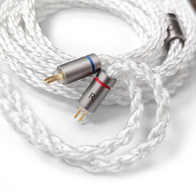 Upgraded Dual-Pin Headphone Cable With Single-Crystal Copper, Length: 1.2m, 3.5mm+4.4mm, 3.5mm+4.4mm+Type-C