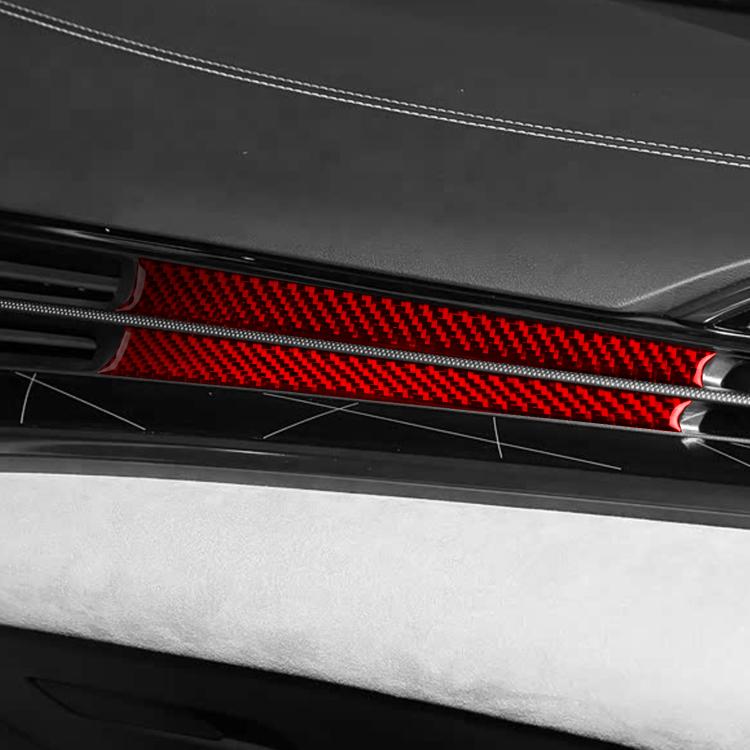 For 2022-2025 BYD Seal Left-Hand Drive 2pcs /Set Passenger Side Dashboard Trim Sticker, Left-Hand Drive