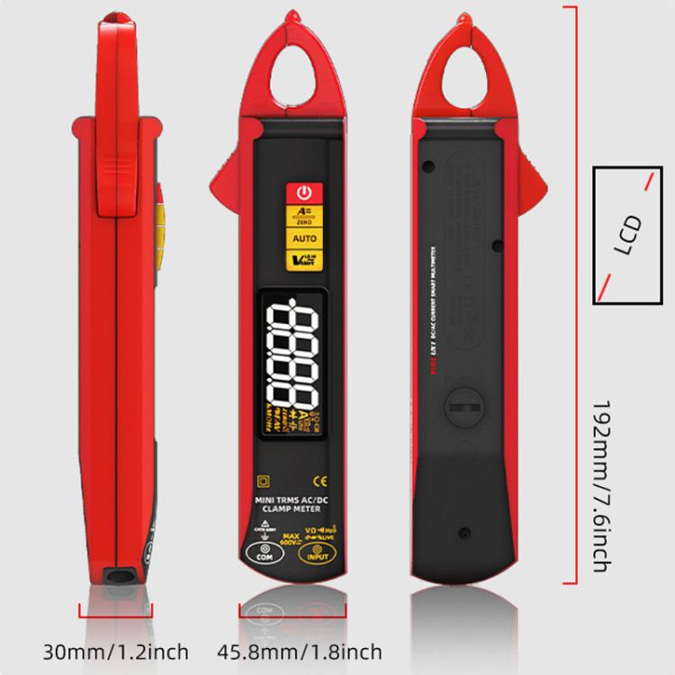 High Precision Smart Clamp Meter AC/DC 100A 6000-Count Multimeter, UX1