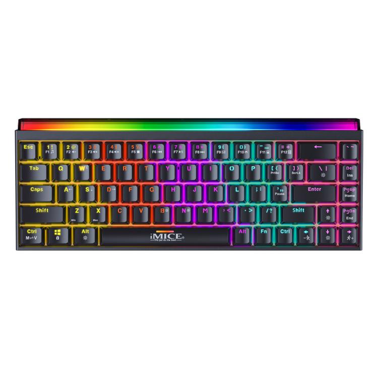 iMICE GK-170 Type-C 1.5m Wired Hot-Swappable 68-Key RGB Mechanical Keyboard, GK-170