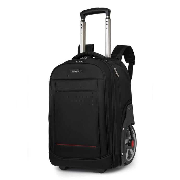 20 Inch Carry-On Trolley Backpack Large Capacity Waterproof Oxford Travel Duffle Bag With Wheels & TSA Lock