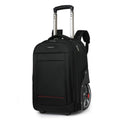 20 Inch Carry-On Trolley Backpack Large Capacity Waterproof Oxford Travel Duffle Bag With Wheels & TSA Lock