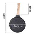 Household Multifunctional Non-Stick Frying Pan Non-Stick Pan For Eggs & Pizza, Small Black, Medium Black, Large Black, Small Beige, Medium Beige, Large Beige