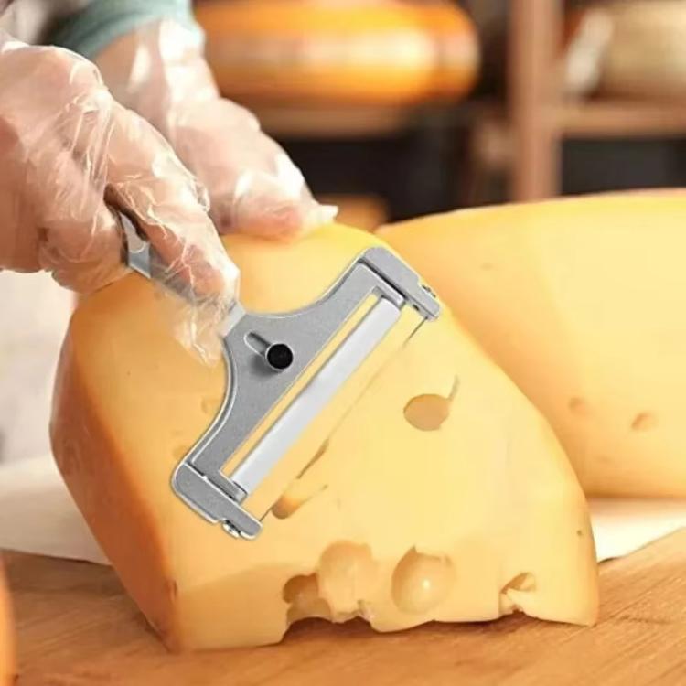 LsCook Adjustable Thickness Butter Cheese Slicer Cheese Scraper