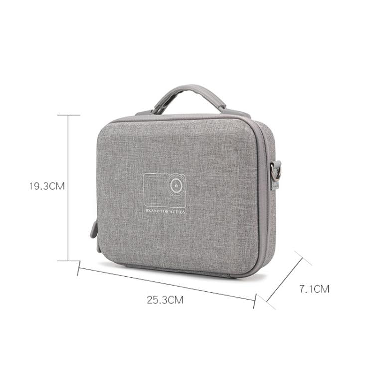 For DJI Osmo Action 6 BKANO Carrying Case Portable Shoulder Bag for Extension Rod, Battery Case, Cage and Accessories