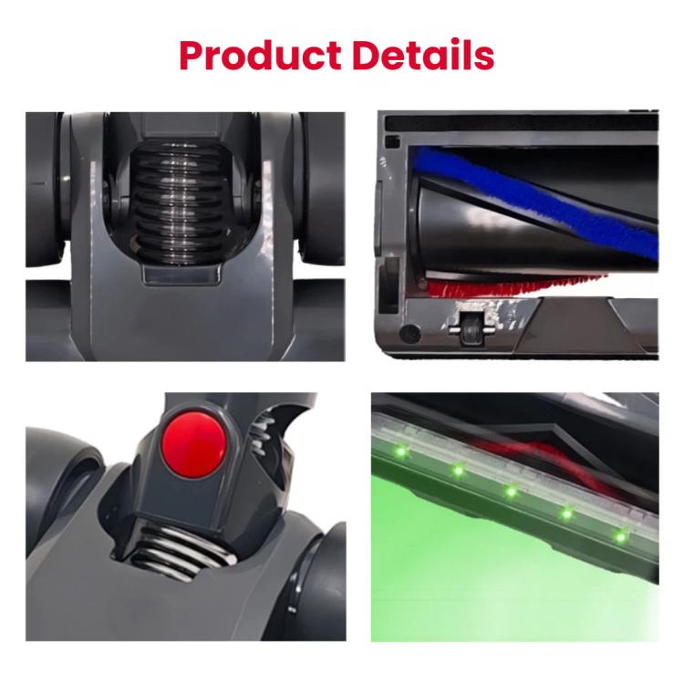 Electric Motorized Floor Brush Head For Dyson V7 V8 V10 V11 V15 Vacuum Cleaner, X0012 Soft Fluffy, X0012 Bristle, X0013 Soft Fluffy, X0013 Bristle, X0013 Combo, X0012 Combo