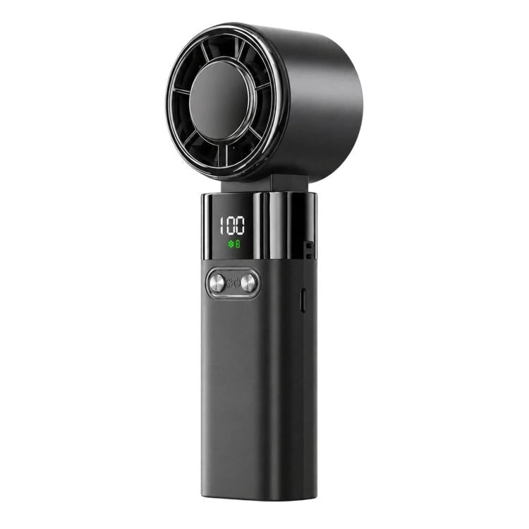 Y38 100-Speed Stepless Speed Regulation Handheld Ice Cooling Fan Portable Rechargeable Quiet Fan