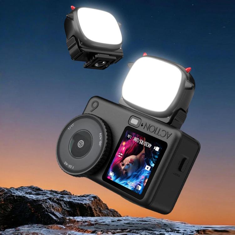 BRDRC Handheld Selfie Monster Fill Light Accessory, For DJI Osmo Action 3 / 4 / 5 Pro, For DJI Osmo Action 6 / Nano