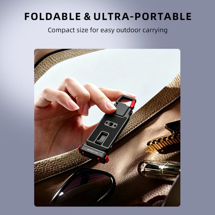 For Insta360 Ace / Ace Pro 2 / X5 Flymile Carabiner-Mounted Magnetic Quick-Release Tripod