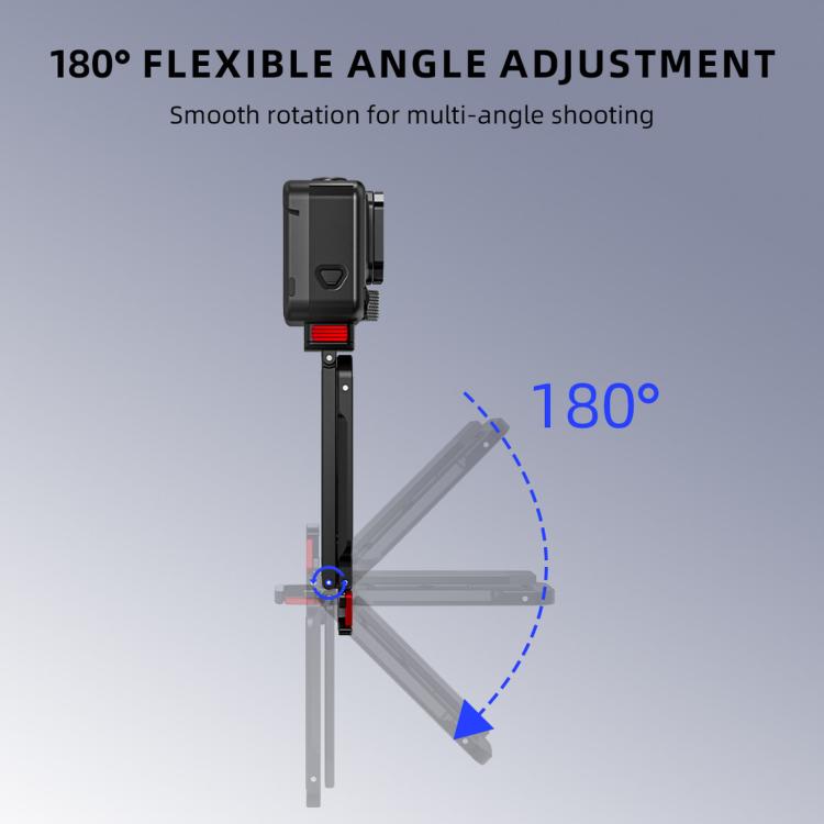 For Insta360 Ace / Ace Pro 2 / X5 Flymile Carabiner-Mounted Magnetic Quick-Release Tripod